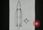 Standbild Projektil Raketen Deutschland, 1934, aus Sekunde 54 historischem Filmmaterial Videoclip 65675024393