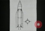 Standbild Projektil Raketen Deutschland, 1934, aus Sekunde 56 historischem Filmmaterial Videoclip 65675024393