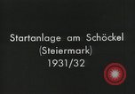 Standbild Post per Rakete versenden Österreich, 1932, aus Sekunde 16 historischem Filmmaterial Videoclip 65675024394