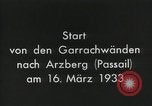 Standbild Post per Rakete versenden Österreich, 1932, aus Sekunde 25 historischem Filmmaterial Videoclip 65675024394