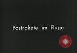 Standbild Post per Rakete versenden Österreich, 1932, aus Sekunde 36 historischem Filmmaterial Videoclip 65675024394