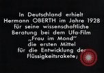 Image of Film Frau im Mond Germany, 1928, second 5 stock footage video 65675024397