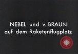 Image of Rocketry Germany, 1928, second 46 stock footage video 65675024398