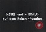 Image of Rocketry Germany, 1928, second 48 stock footage video 65675024398