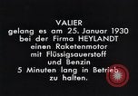 Immagine di Lanciarazzi automobiles operanti in Germania nel 1930 Germania, 1930, secondo 13 filmato di repertorio 65675024399