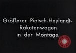 Image of Heylandt rocket car Germany, 1931, second 4 stock footage video 65675024400
