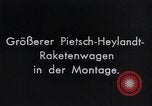 Image of Heylandt rocket car Germany, 1931, second 5 stock footage video 65675024400