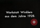 Image of Johannes Winkler Germany, 1928, second 9 stock footage video 65675024401