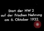 Image of Johannes Winkler tests HW2 rocket Poland, 1932, second 1 stock footage video 65675024406