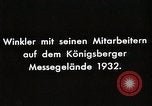 Image of Johannes Winkler tests HW2 rocket Poland, 1932, second 14 stock footage video 65675024406