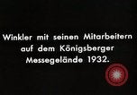 Image of Johannes Winkler tests HW2 rocket Poland, 1932, second 15 stock footage video 65675024406