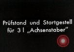 Image of Achenstaber Rocket Magdeburg Germany, 1933, second 24 stock footage video 65675024410