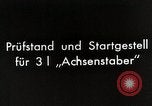 Image of Achenstaber Rocket Magdeburg Germany, 1933, second 25 stock footage video 65675024410