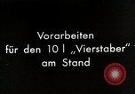 Standbild Test der Vierstabers Raketen Berlin Deutschland, 1933, aus Sekunde 1 historischem Filmmaterial Videoclip 65675024411