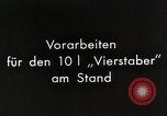 Standbild Test der Vierstabers Raketen Berlin Deutschland, 1933, aus Sekunde 3 historischem Filmmaterial Videoclip 65675024411