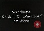 Standbild Test der Vierstabers Raketen Berlin Deutschland, 1933, aus Sekunde 4 historischem Filmmaterial Videoclip 65675024411