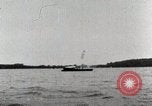 Standbild Testen Raketen auf Schwielowsee Deutschland, 1933, aus Sekunde 22 historischem Filmmaterial Videoclip 65675024413