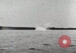 Standbild Testen Raketen auf Schwielowsee Deutschland, 1933, aus Sekunde 31 historischem Filmmaterial Videoclip 65675024413