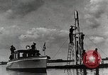 Standbild Testen Raketen auf Schwielowsee Deutschland, 1933, aus Sekunde 42 historischem Filmmaterial Videoclip 65675024413