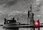 Standbild Testen Raketen auf Schwielowsee Deutschland, 1933, aus Sekunde 45 historischem Filmmaterial Videoclip 65675024413