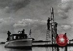 Standbild Testen Raketen auf Schwielowsee Deutschland, 1933, aus Sekunde 47 historischem Filmmaterial Videoclip 65675024413