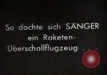 Image of Eugen Sänger Vienna Austria, 1934, second 6 stock footage video 65675024414