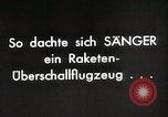 Image of Eugen Sänger Vienna Austria, 1934, second 7 stock footage video 65675024414