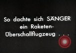Image of Eugen Sänger Vienna Austria, 1934, second 8 stock footage video 65675024414