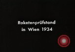 Image of Professor Eugen Sänger Vienna Austria, 1934, second 46 stock footage video 65675024415