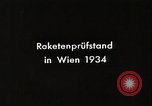 Image of Professor Eugen Sänger Vienna Austria, 1934, second 49 stock footage video 65675024415
