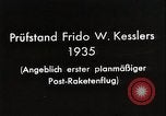 Image of First rocket mail plane Greenwood Lake New York United States USA, 1936, second 1 stock footage video 65675024424