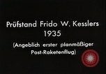 Image of First rocket mail plane Greenwood Lake New York United States USA, 1936, second 7 stock footage video 65675024424