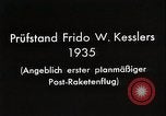 Image of First rocket mail plane Greenwood Lake New York United States USA, 1936, second 8 stock footage video 65675024424