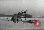 Image of First rocket mail plane Greenwood Lake New York United States USA, 1936, second 31 stock footage video 65675024424