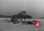 Image of First rocket mail plane Greenwood Lake New York United States USA, 1936, second 34 stock footage video 65675024424