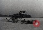 Image of First rocket mail plane Greenwood Lake New York United States USA, 1936, second 61 stock footage video 65675024424