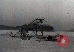 Image of First rocket mail plane Greenwood Lake New York United States USA, 1936, second 62 stock footage video 65675024424