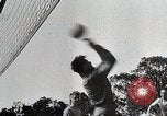 Standbild Amerikanische 82 Und 101 Fallschirmjäger am Vorabend des D-Day Invasion Frankreichs England, 1944, aus Sekunde 40 historischem Filmmaterial Videoclip 65675024429