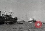 Standbild Der D-Day Invasion Schlacht an den Stränden Normandie Frankreich, 1944, aus Sekunde 47 historischem Filmmaterial Videoclip 65675024431