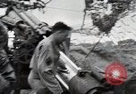 Standbild Verbündeten Einrücken der Deutschen in Hecken der Normandie Normandie Frankreich, 1944, aus Sekunde 24 historischem Filmmaterial Videoclip 65675024434