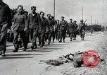 Image of German soldiers surrendering as U.S. Army advances through Belgium France, 1944, second 35 stock footage video 65675024438
