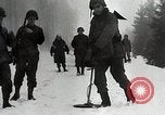 Image of American Troops use mine detectors in snow Germany, 1944, second 6 stock footage video 65675024444