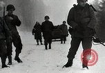 Image of American Troops use mine detectors in snow Germany, 1944, second 8 stock footage video 65675024444