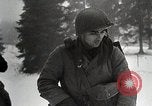 Image of American Troops use mine detectors in snow Germany, 1944, second 12 stock footage video 65675024444