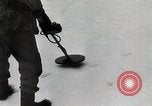 Image of American Troops use mine detectors in snow Germany, 1944, second 15 stock footage video 65675024444