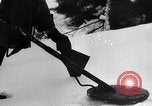 Image of American Troops use mine detectors in snow Germany, 1944, second 17 stock footage video 65675024444