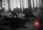 Image of American Troops use mine detectors in snow Germany, 1944, second 25 stock footage video 65675024444