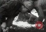Image of American Troops use mine detectors in snow Germany, 1944, second 30 stock footage video 65675024444