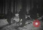 Image of American Troops use mine detectors in snow Germany, 1944, second 33 stock footage video 65675024444