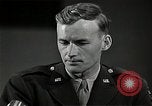 Image of Malmedy war crimes trial Dachau Germany, 1946, second 30 stock footage video 65675024470